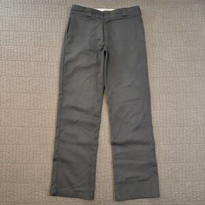 Dickies Pants Men's‎ 32x32 Gray Flex Workwear Skater Straight Leg Chino Y2K